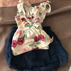 Short set wrap tight top